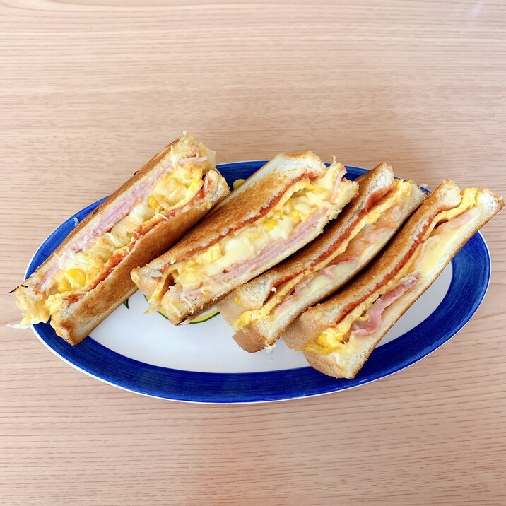 フライパンでホットサンド レシピ 作り方 By くまちゃろ 楽天レシピ フライパンでホットサンド レシピ 作り方 By くまちゃろ 楽天レシピ
